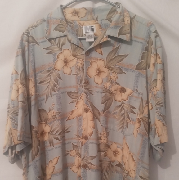 Men's Hawaiian Silk Shirt Large by modern images - Picture 1 of 5